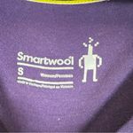 Smartwool Purple T Shirt Merino Wool Women's Size Small Photo 4
