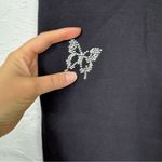 PacSun  Black Silver Butterfly Studded Ultra High Rise Slim Jeans Womens 27 Mom Photo 5