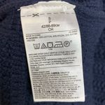 Banana Republic  Navy Blue Knitted Short Sleeve Blouse Photo 3