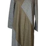 Piazza Sempione NWT  virgin wool blend a line dress w/ pockets colorblock sz 42 Photo 0