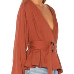 L'Academie  REVOLVE Dezi Jacket Rust Color SZ Small Photo 1