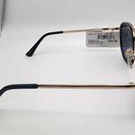 Ophelia Roe NWT  Black & Gold Aviator Sunglasses Photo 5