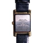 Vtg 1990s Armitron Scooby Doo Mirror Black Leather Band Women's Wrist Watch Photo 3