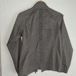 Kate Lord Grey Windbreaker Jacket Full Zip Pockets Golf Outdoor Vacation Gray Size M Photo 8