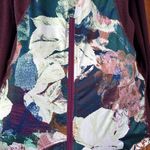 Zelos  Zip Pullover Colorful Womens Medium Long Sleeve Top Photo 2