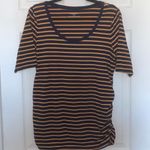 Motherhood Maternity Striped Top Photo 0