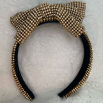 Forever 21 Sparkling Rhinestones women Headband with bow accents. Photo 0