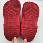 Crocs  Classic Clog Red Size W9 M7 with Rare Jibbitz Charms Custom Decorated Photo 8