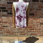 American Eagle VTG  Outfitters Tie Dyed Purple/Pink and White Tank Top / S / EUC Photo 7