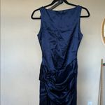 House Of CB  'Roxanne' Navy blue Thigh Slit‎ Maxi Dress NWOT size S Photo 5