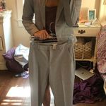 H&M Grey Pantsuit Blazer Photo 0