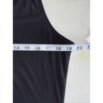 Boho,Chic,Romantic MSK Black And Whites Zebra Print Asymmetrical Hem DressSize L Size L Photo 7