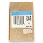 Nike  Sportswear Women's Sz M Black/White Essential Mid-Rise Pants (DM6183-010) Photo 3