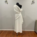 Elliatt  Pallas Asymmetrical Dress in White Small S Photo 2