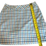 Adidas ClimaCool Golf Skirt Skort Blue White Tan Plaid Built In Shorts Woman’s 4 Photo 10