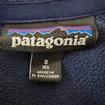 Patagonia Women's Blue Fleece Half zip up Jacket Size small Photo 1