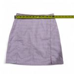 Brandy Melville Pink Plaid  Mini Skirt Photo 2