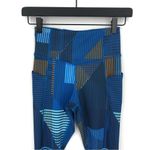 Brooks NWT Method 7/8 Tight Motion Print Blue XS Photo 1