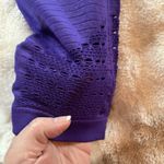 Gymshark  Energy High Waisted Leggings Sz Medium Purple Seamless Eyelets EUC Photo 2