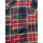 Banana Republic  Plaid Button-Up Pajama‎ Top Womens Size M Photo 4