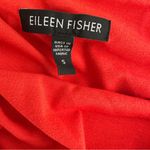 Eileen Fisher  Cowl Neck K/L Dress Firefly Orange | Small Photo 10