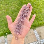 Amethyst Stones Purple Beads Bracelet Photo 3