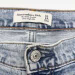 Abercrombie & Fitch  Womens Jeans Size 14L Ultra High Rise Straight‎ Y2K Grunge Photo 6