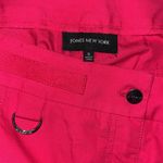 Jones New York Size 12 Hot Pink 100% Cotton 10” Inseam Bermuda Shorts Photo 2