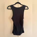 AGOLDE  ribbed tank in navy Photo 4