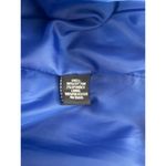 Rafaella Blazer Jacket Womens M Blue White Swirl Pattern 3/4 Sleeve Button Front Photo 9