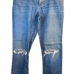 J Jill Jeans Womens 6 Petite Blue Slim Straight Leg Stretch Dark Wash Denim Photo 0