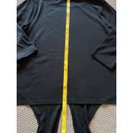 J Jill Tunic Luxe Tencel Asymmetrical Top Black Pure Jill Casual Stretch Sz M Size undefined Photo 5