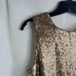 Tobi NWT Gold Sequin Short Cocktail Dress Size S/P Photo 4