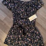 Rewind << Off The Shoulder Floral Romper Photo 0