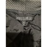 Lafayette 148  Gray Houndstooth Single Breasted Wool Blazer Shoulder Pads 0 Photo 3