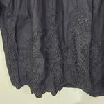 Lovestitch Black Embroidered Cotton Blazer Size Large NWT Black Blazer Photo 2