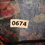 Guess  Women’s Evonne Floral Crochet Panel Top Blouses Small Black Photo 10