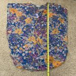 Hayden  blue floral sheer swim cover-up size S/M NWT Photo 12