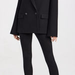 frame denim  The Jetset Stirrup Size Spanning Pant in Sheen Noir Size 2 (30-34) Photo 0