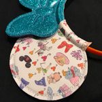 Disney COPY -  Parks Printed Icon Minnie Ears with Blue Bow-Interchangeable Photo 2