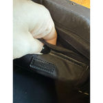 ALDO Shoulder Bag Womens Black Chevron Quilted Chain Crossbody Faux Leather Photo 8