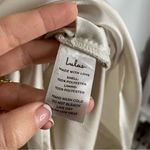 Lulus  Always Celebrating Ivory Satin Off The Shoulder Mini Dress Size Small Photo 3