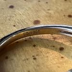 Swavorski Swarovski Crystal Sterling Silver Ring Size 5.75 Photo 5