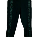 Athleta  XS Legging‎ Salutation Stash Pocket II Serene 7/8 Green Camo Striped 238 Photo 0