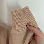 Aerie oversize distressed hoodie peachy beige size S Photo 5