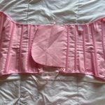 SheIn Pink Satin Corset Photo 3