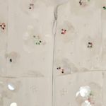 Milly  Kait Fleur Paillette Midi Dress US 2 NEW Bridal Embellished Beaded Photo 6