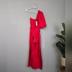 Cara Cara Lucia Red One Shoulder Dress Size M Photo 2