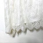 Tularosa Lorraine Ivory Cold Shoulder Lace Dress Size Small Photo 5