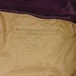 Maurizio Taiuti Genuine Leather Crossbody Saddle Bag Brass Rivets Made In Italy Tan Photo 6